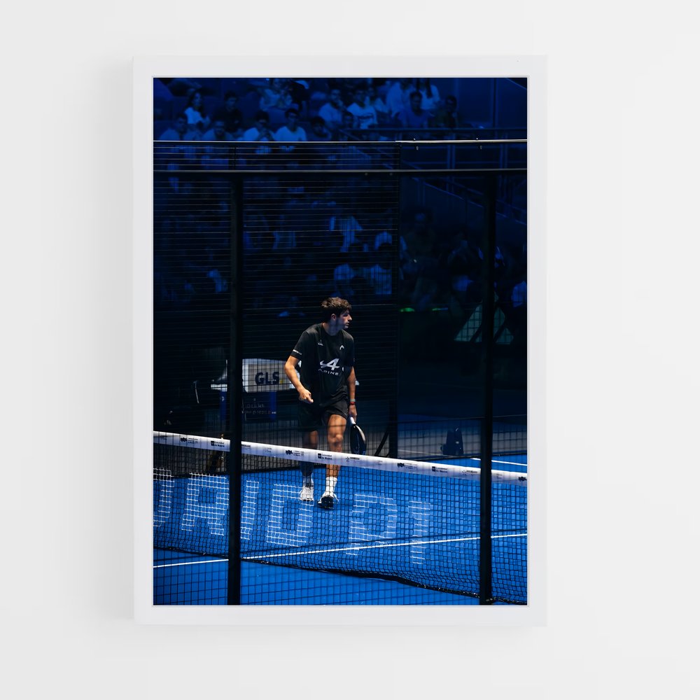 Poster Arturo coello motivante – affiche Padel (vue 3)